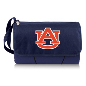 NCAA Auburn Tigers Blanket Tote Outdoor Picnic Blanket - Navy Blue - 1 of 4