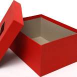 8"x5" Rectangle Shaped Valentine's Day Gift Box Red - Spritz™