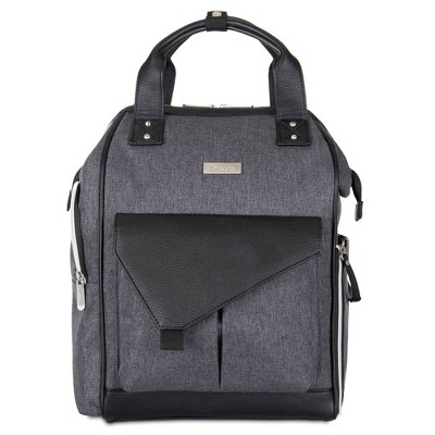 Black and 2025 grey diaper bag