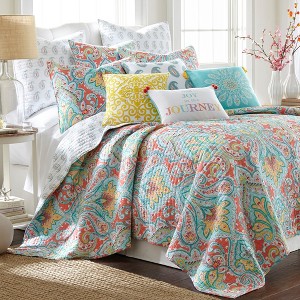 Tribeca Quilt and Pillow Sham Set - Levtex Home - 1 of 4