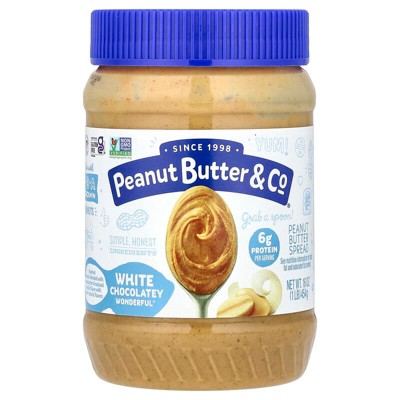 Peanut Butter & Co., Peanut Butter Spread, White Chocolatey Wonderful, 16 oz