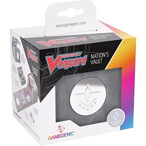 Gamegenic Cardfight!! Vanguard Nation's Vault | Premium Deck Box | Holds up to 50 Double-Sleeved Cards | Extra Drawer for Power Counters and - 1 of 4