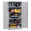 Edsal 36"Wx18"Dx72"H Steel Freestanding Cabinet Gray - 3 of 4