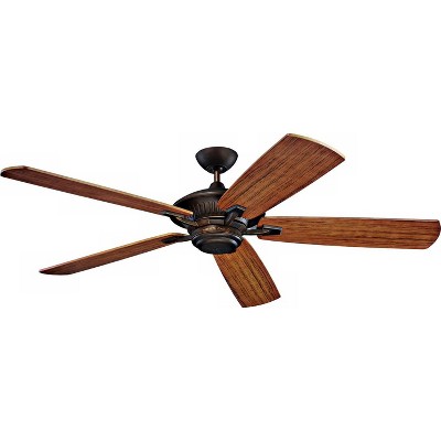60" Monte Carlo Cyclone Pull Chain Indoor-Outdoor Ceiling Fan