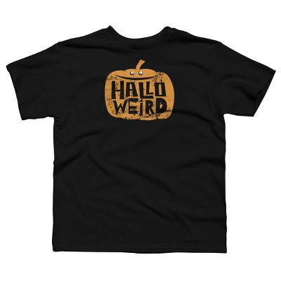 Boy's Design By Humans Halloween Halloweird By Spindriftdesigns T-Shirt
