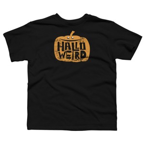 Boy's Design By Humans Halloween Halloweird By Spindriftdesigns T-Shirt - 1 of 2