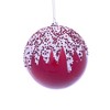 Vickerman Red Beaded Christmas Ornament Set - 2 of 4