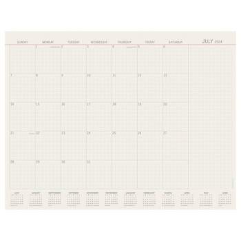 Undated Desktop Calendar Month Pad - Russell+hazel : Target