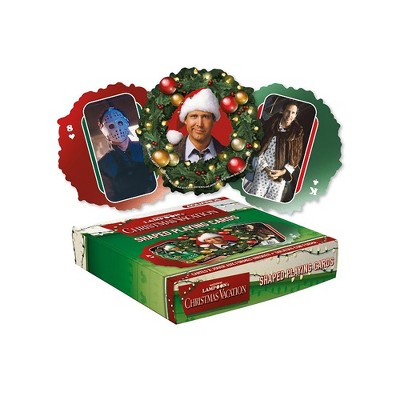Aquarius Puzzles Christmas Vacation Shaped Playing Cards