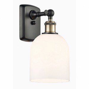 Innovations Lighting Bella 1 - Light Sconce in  Black Antique Brass - 1 of 1