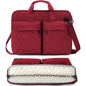 Ultra thin laptop bag 17-17.3", shoulder strap laptop bag, men's and women's laptop bag cover, suitable for general models - 1 of 4