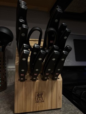 ZWILLING Twin Signature 19-Piece German Knife Set with Block, Made
