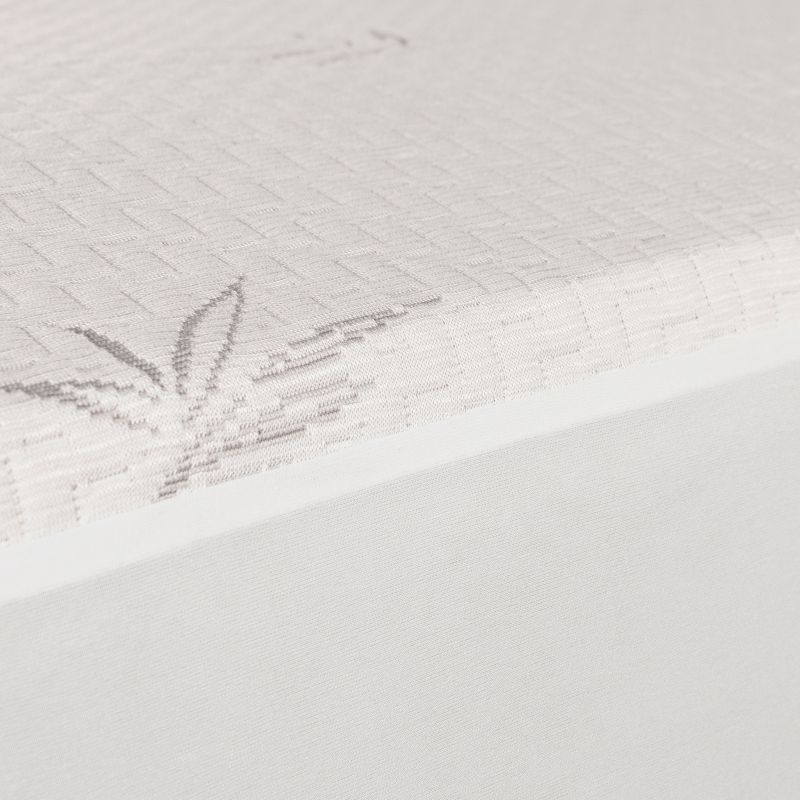 Waterproof Rayon from Bamboo and Polyester Hypoallergenic Mattress Protector by Blue Nile Mills, 4 of 7