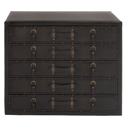 Wood Storage Cabinet 3 Drawer - Olivia & May : Target