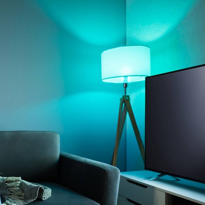 Monster Smart LED Room Kit with RGB Bulb and 2m LED Light Strip, 5 of 6