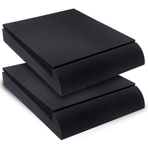 Liquid Stands Studio Monitor Sound Isolation Pads for Speakers 6"-8" High-Density Speaker Foam Pads Speaker Riser - Acoustic Speaker Isolation Pad - 1 of 4