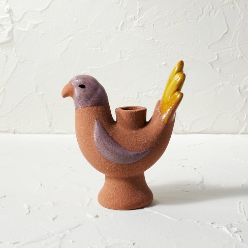 Hand Painted Ceramic Bird Candle Holder - Opalhouse™ designed with Jungalow™ - image 1 of 4