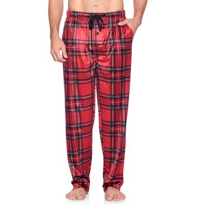 Ashford & Brooks Men's Mink Fleece Sleep Lounge Pajama Pants - 1 of 4