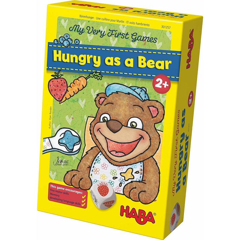 HABA My Very First Games - Hungry as a Bear - A Memory & Dexterity Game for Ages 2 and Up, 1 of 8