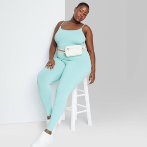Women's Seamless Fabric Bodysuit - Wild Fable™ - 1 of 3