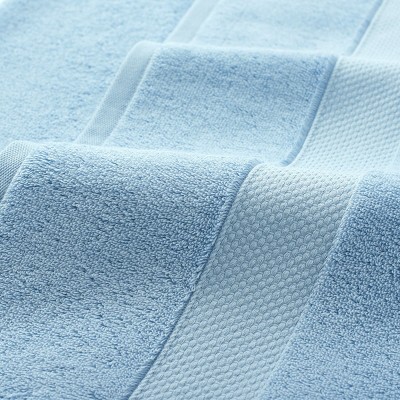 Aston & Arden Pool Blue Egyptian Cotton Bath Towels Set