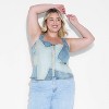 Women's Denim Star Corset Tank Top - Wild Fable™ - 2 of 3