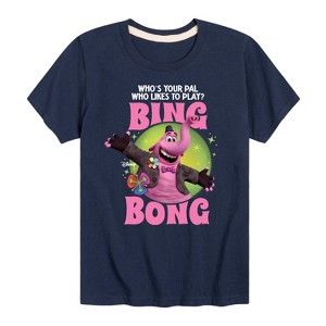 Boys' - Inside Out - Bing Bong Who's You Pal Who Likes To Play Short Sleeve Graphic T-Shirt - 1 of 4