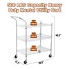 Utility Rolling Cart with Wheels, 1000LBS Capacity, Commercial Grade Kitchen Cart, for Restaurant, Garage, Warehouse, Kitchen - 3 of 4