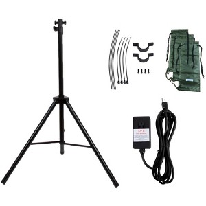 DR. INFRARED HEATER Tripod Stand for DR-338 Infrared Indoor/Outdoor Patio Heater, DR-211, Black - 1 of 4