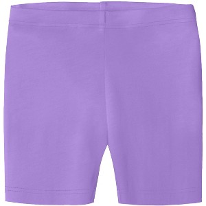 City Threads USA-Made Organic Cotton Soft Girls Bike Shorts - 1 of 4