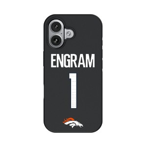 NFL Denver Broncos Players Game Tactic Bump Cell Phone Case for Apple iPhone 17 Series - 1 of 4