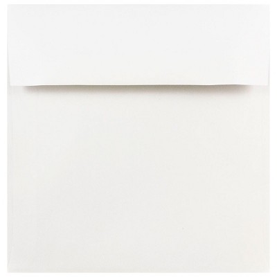 JAM Paper 8 x 8 Square Invitation Envelopes White 3992315