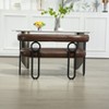 MAYEERTY Modern Loveseat - Chenille 2-Seater Sofa with Metal Legs - Living Room/Office (Beige Chenille) - 3 of 4