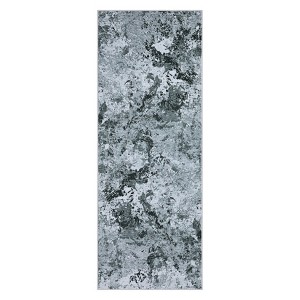 Bohemian Abstract Area Rugs Washable Non-Slip Backing Modern Soft Decor Rug Carpet Low Pile Durable Floor Mat Home Living Room - 1 of 4