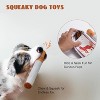 Nocciola 3 Pack Squeaky Camel Chewgarette Dog Toys with a Box, Interactive Plush Toys for Small Medium Dogs Pitbull Frenchie, Share a Puff with Pup - 4 of 4