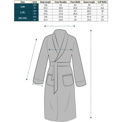 Lavender Plush Fleece Robe with Satin Trim and Waffle Cuff