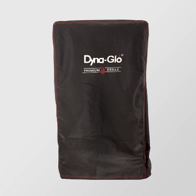 Dyna-Glo DG951ESC Water Resistant Heavy-Duty PVC Shell Premium Vertical Smoker Cover,  Black