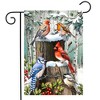 Briarwood Lane Winter Garden Flag 12x18 For Outdoor Winter Woodland Birds For Winter Garden Flag Flags For Outside - 2 of 4
