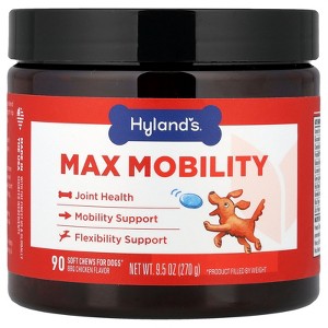 Hyland's Naturals Max Mobility, For Dogs, BBQ Chicken, 90 Soft Chews, 9.5 oz (270 g) - 1 of 4