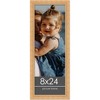 PosterPalooza | 8x24 Modern Bamboo Picture Frame, UV Acrylic, 5 Finishes - 2 of 4