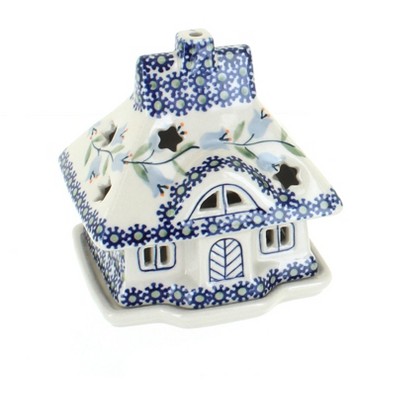 Blue Rose Polish Pottery L020 Manufaktura House Luminary