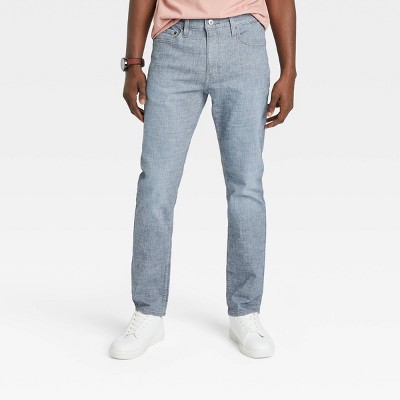 Clinton Goodfellow & Co Medium Vintage Wash Men's Straight Fit Jeans 