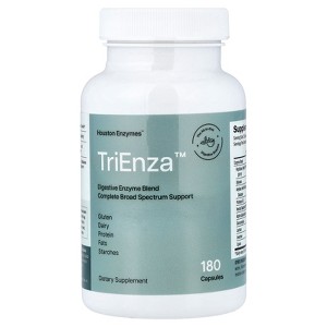 Houston Enzymes TriEnza®, 180 Capsules - 1 of 4