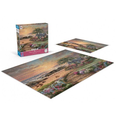 Ceaco Thomas Kinkade: Seaside Cottage Jigsaw Puzzle - 1000pc_0