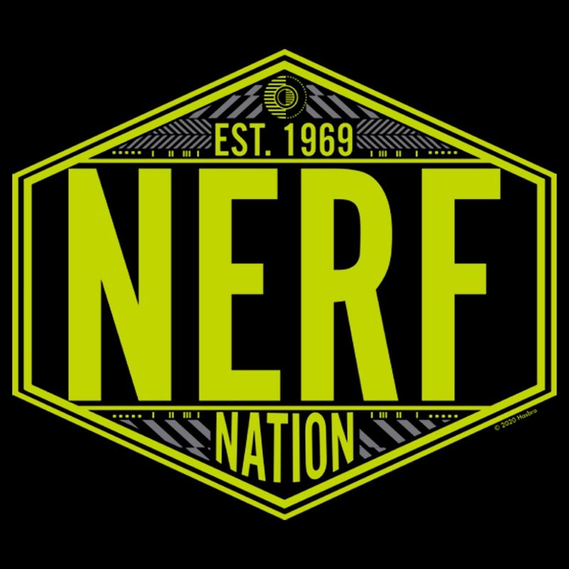 Men's Nerf Nerf Nation Badge T-Shirt, 2 of 6