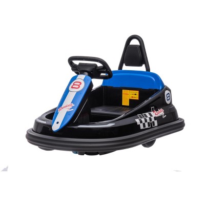 Baby Bumper Car, 6V Electric Ride On Car with 360° Spin for 3-6 Years, 2-Speeds,Music & Horn, Safety Belts,for Kids Boys Girls Toy Gifts