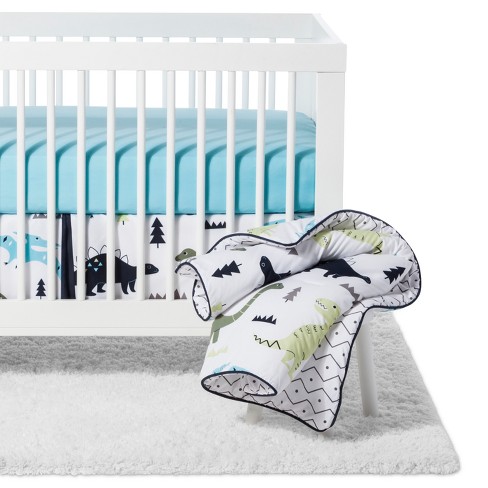Sweet Jojo Designs Crib Bedding Set Blue Green Mod Dino 11pc Target