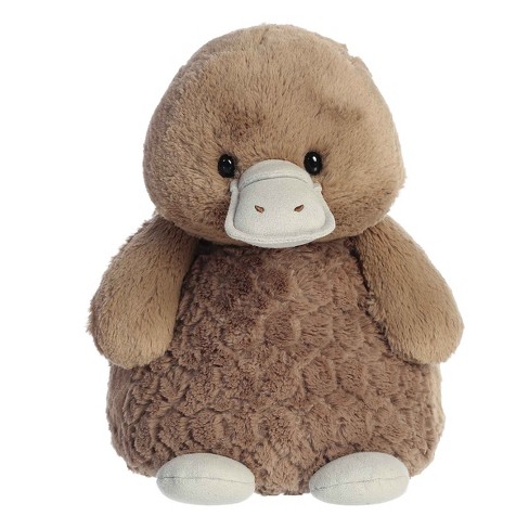 Aurora Large Peaceful Platypus Huggle Pals Cuddly Stuffed Animal Brown ...