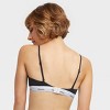 Hanes Originals Women's 2pk Stretch Triangle Bralette MHO102 - Black/Camel M