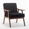 Vatros Mid-Century Accent Chair Living Room Chair - 2 of 4